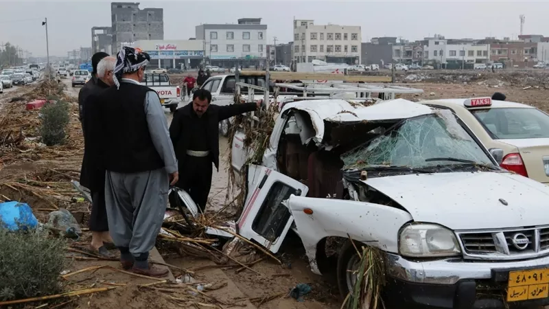 فيضانات أربيل بكردستان تقتل 14 شخصا.. وتنبؤات بالاخطر