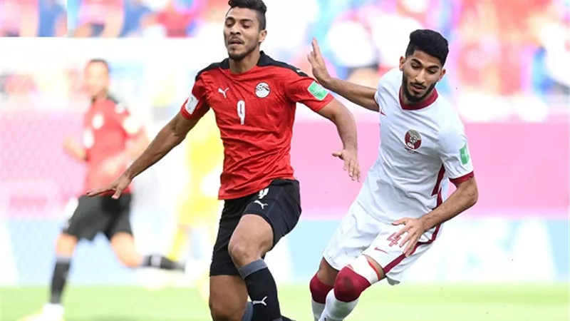 نهائى كأس العرب.. انطلاق الشوط الثانى بين مصر وقطر