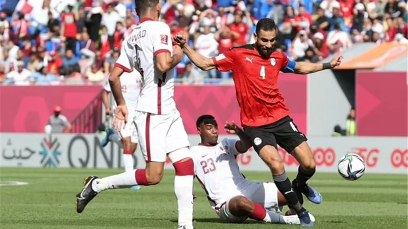 نهائى كأس العرب.. وقت اضافى بين مصر وقطر بعد انتهاء الوقت الاصلى بالتعادل السلبى