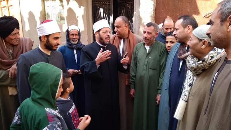 قوافل الوعظ انطلقت من بنى محمديات لتفعيل مبادرة اسيوط بلا ثأر
