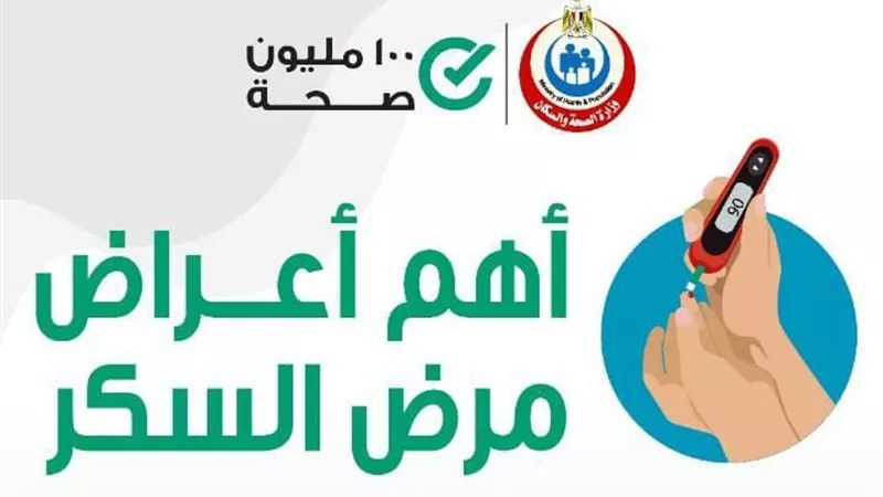 بالانفوجراف .. ١٠ أعراض تنذرك بالاصابة بمرض السكر