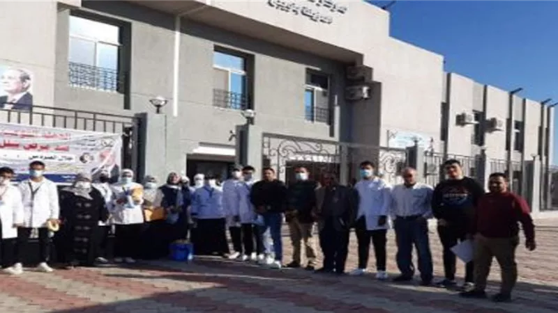 انطلاق الجرعة الاولى من الحملة القومية للتطعيم ضد مرض شلل الأطفال بمحافظة جنوب سيناء