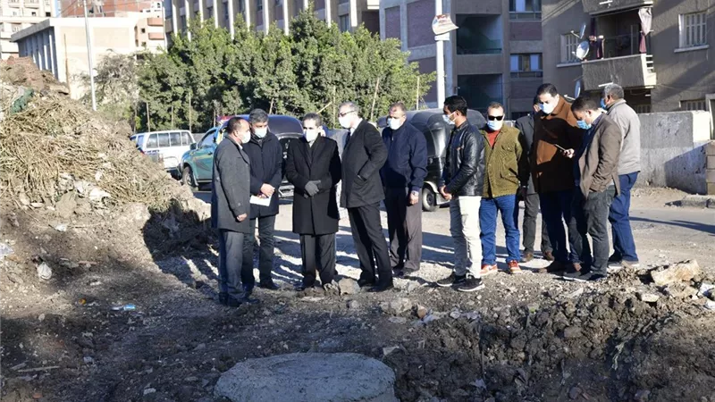 جولة صباحية لمحافظ الغربية بالمحلة الكبرى وكفر الزيات