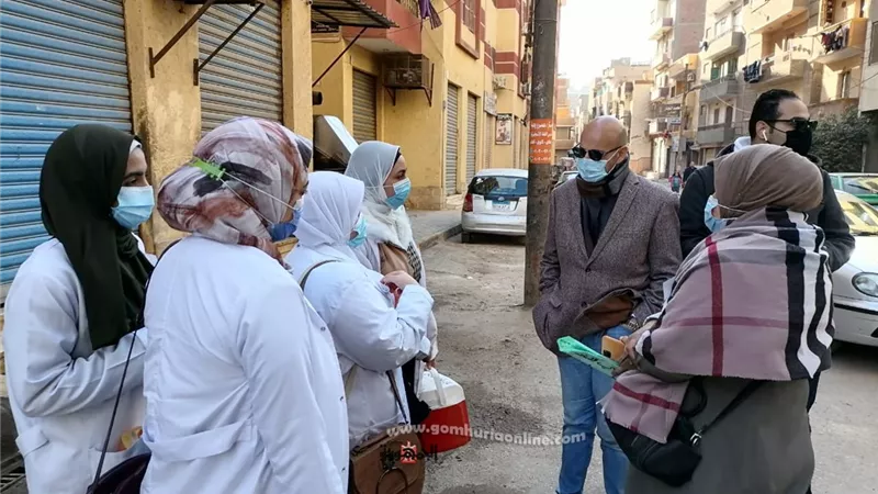 وكيل وزارة الصحة بالشرقية يتابع اليوم الأول لحملة التطعيم ضد مرض شلل الأطفال