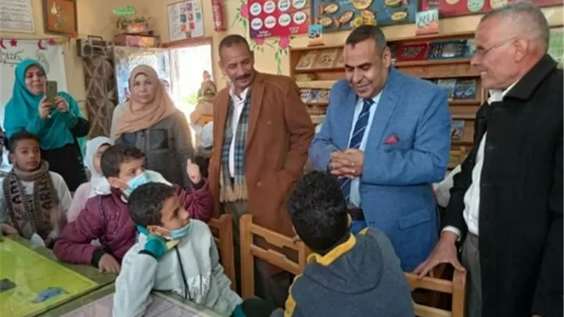 مدير تعليم شبين القناطر يشهد فعاليات مسابقة 