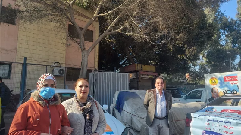 المصريين الأحرار يشارك حملة تطعيم شلل الاطفال المكبرة بشرق القاهرة