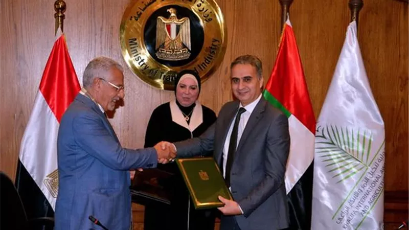 بروتوكول تعاون مع جائزة خليفة لنخيل التمر والابتكار الزراعي لتنظيم المهرجان الدولي للتمور 2022