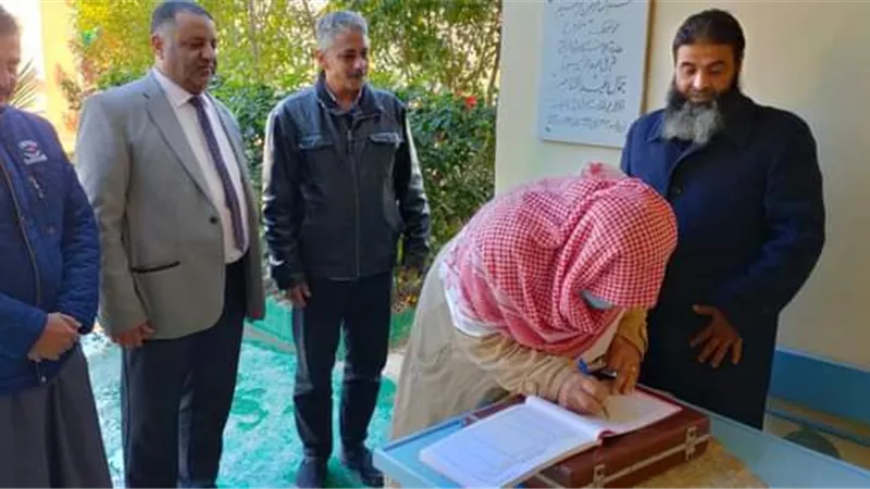 مفتاح الخرش اكبر ناجح في امتحانات محو الأمية بالضبعة