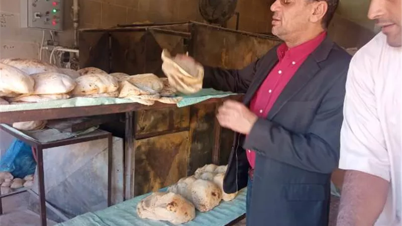 ضبط مخالفات تموينيه متنوعة في حملات علي مدن مطروح