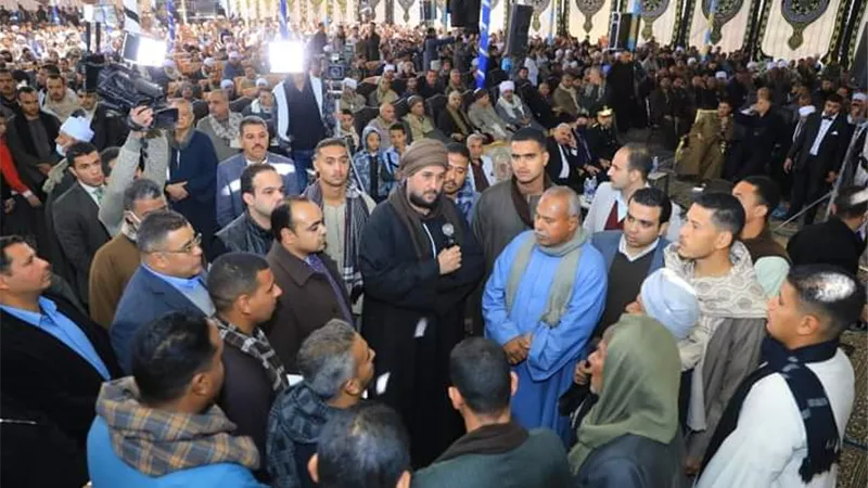 محافظ سوهاج يشهد إنهاء خصومة ثأرية عمرها 20 عاما بالبلينا..صور