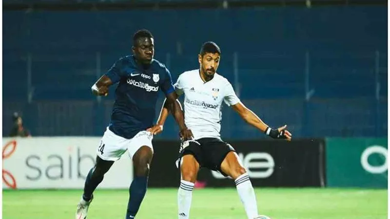 الجونة يخطف التعادل فى الوقت القاتل أمام انبي بالدورى