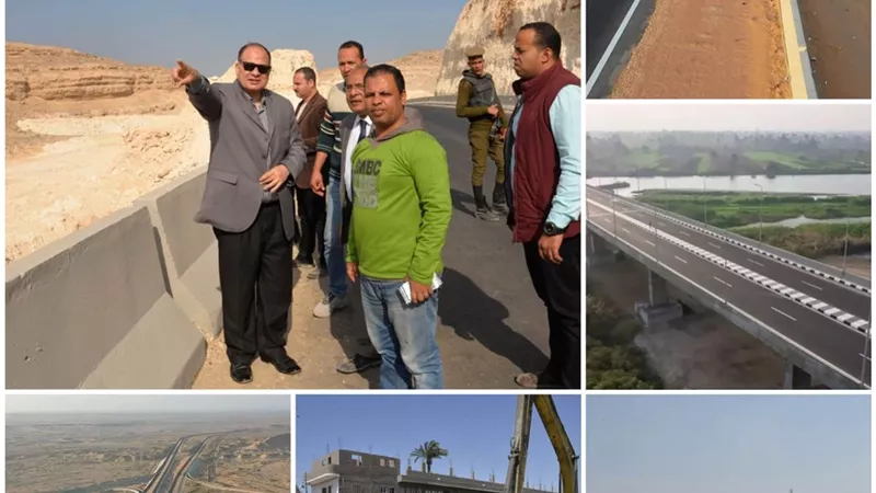 اسيوط بدأت خطواتها العملية للتنمية .. مشاريع الطرق والكباري بوابة الاستثمار في المحافظة