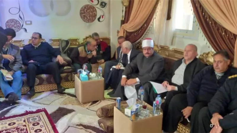 اجتماع تنسيقى بين محافظتى شمال وجنوب سيناء بخصوص منطقة رأس النقب