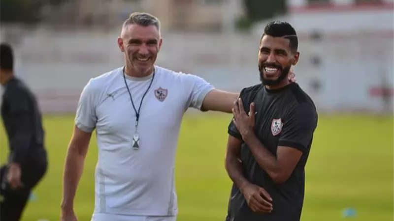 أوناجم يعود للتشكيل الأساسى للزمالك أمام المقاولون