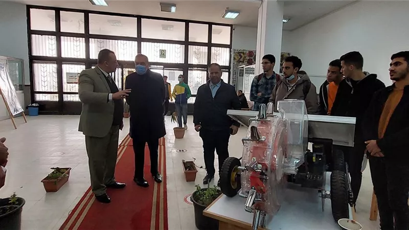 هندسة الإسماعيلية تحتفل باليوم العالمي للميكانيكا ..صور
