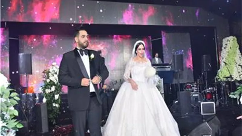 شاهد بالصور: حفل زفاف ابنة ماجد المصرى ومنى اش اش