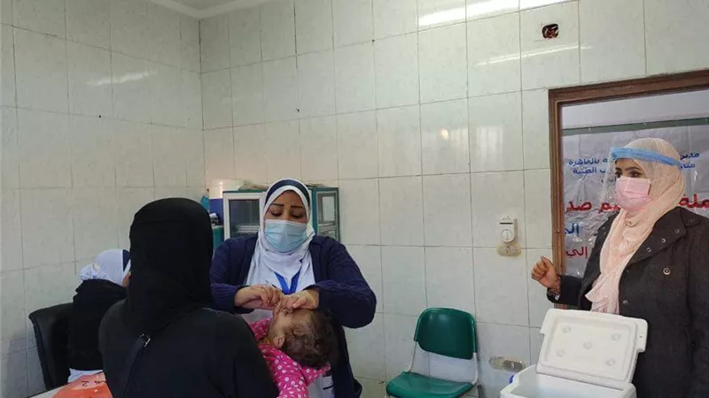 الصحة :مد فترة تطعيمات شلل الاطفال في الوحدات الصحية للجمعة
