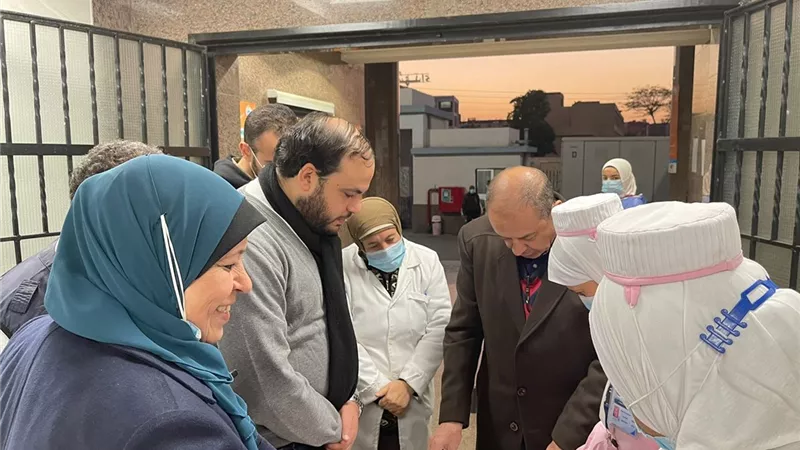 مساعد وزير الصحة يتفقد حملة تطعيم شلل الأطفال بالإسماعيلية..صور