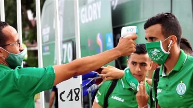 كورونا تضرب صفوف الرجاء قبل مواجهة الأهلى فى السوبر