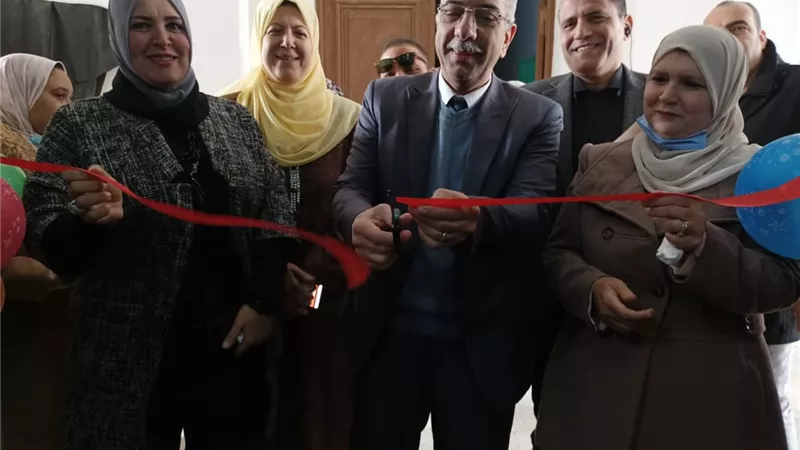 افتتاح معرض نتائج العام الجديد لتوجيه الاقتصاد المنزلى بتعليم الجيزة