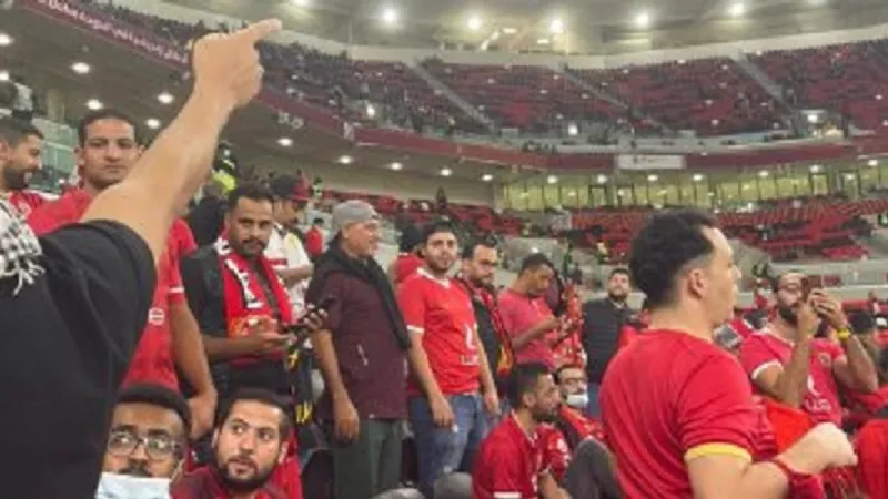 انطلاق مباراة السوبر بين الأهلى والرجاء