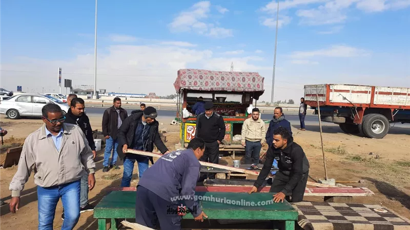 حملات يومية على المناطق الصناعية والحيوية بالعاشر من رمضان