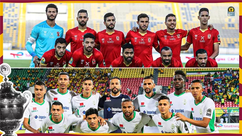 الاتحاد الافريقي يغرد عن مباراة الأهلى والرجاء :من سيأخذ الكأس إلى المنزل؟؟
