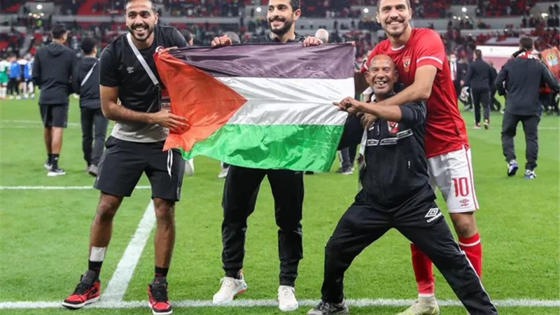 لاعبو الأهلي المصري