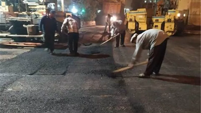 محافظة الجيزة: رصد ٢٣ مليون جنيه لرصف شوارع الاقصر وبشتيل وذكي مطر بإمبابة