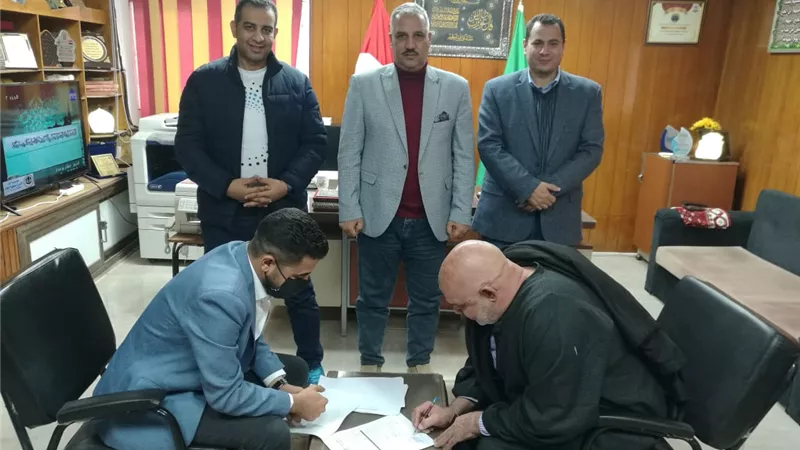 الصبروط يشهد توقيع بروتوكول تركيب ماكينات صرف آلى بمراكز الشباب بالقليوبية