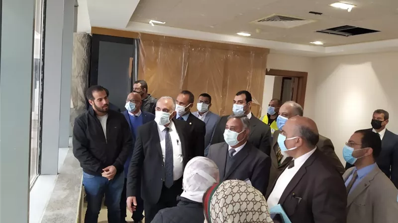عبد العاطى يترأس أول إجتماع بمبنى وزارة الري بالعاصمة الإدارية الجديدة