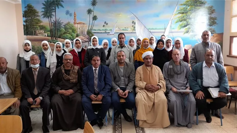 الخطارة الإعدادية بنات تحصد المركز الأول فى التصفيات قبل النهائية بدورى مستقبل وطن