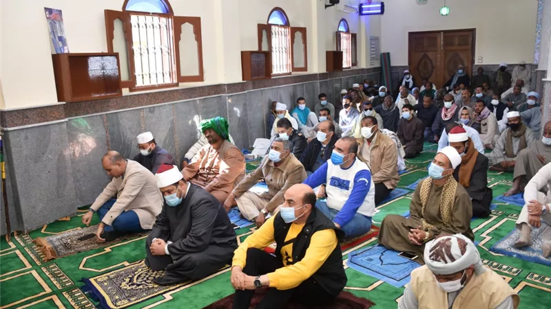 محافظ أسوان يفتتح مسجد بلال بن رباح بعزبة الحدود..صور