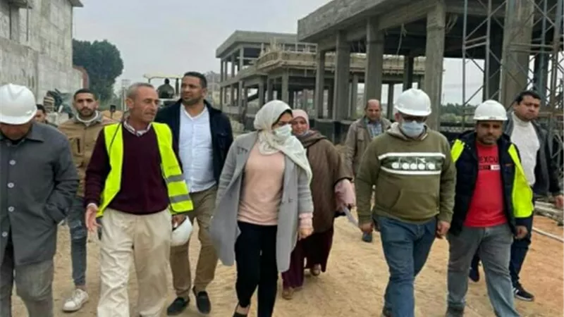 نائب محافظ القليوبية تتفقد المشروعات الجاري تنفيذها بمدينة قليوب