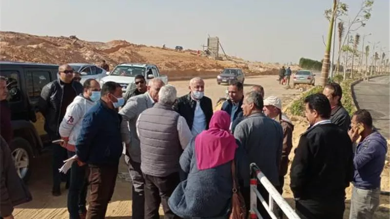 مسئولو الإسكان يتفقدون أهم المشروعات الخدمية للمواطنين فى مدينة بدر.. بالصور