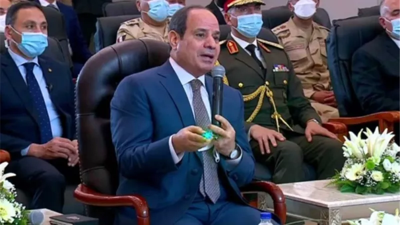 السيسى: اللى بنعمله فى توشكى هو المستحيل .. ولن ننام ولا نستريح وهنفضل نطور فى بلدنا