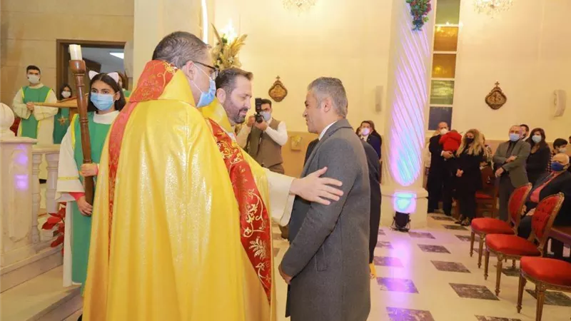 النائب أحمد فتحي يحضر قداس عيد الميلاد المجيد بكنائس مدينة نصر ومصر الجديد..