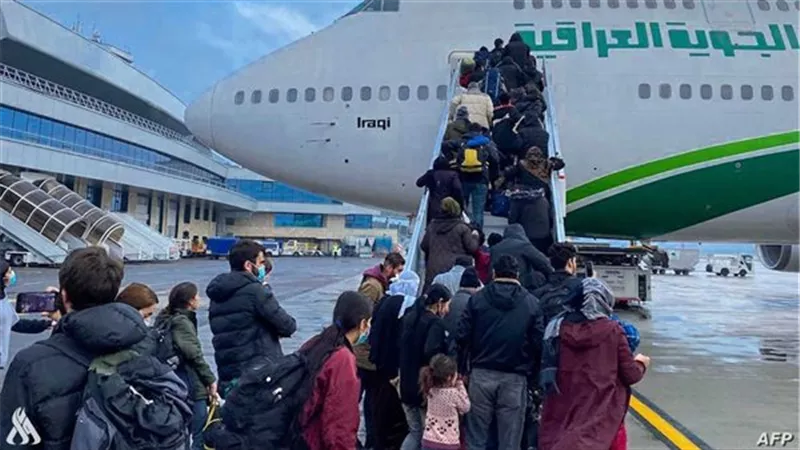 الخارجية العراقية: عودة 110 مهاجرين عالقين على الحدود البولندية إلى البلاد