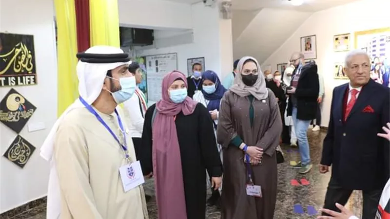 وفد المعلمين الإمارتيين يزور مدارس الحسام بالجيزة بالصور