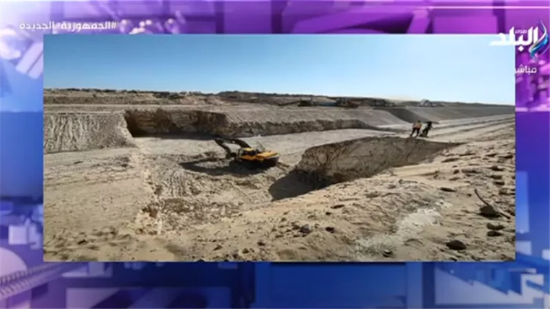 رئيس شركة هندسية: نسف الجبل أقصر الطرق لتوصيل المياه لـ300 ألف فدان بتوشكى