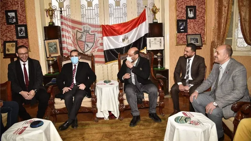 محافظ الغربية يتفقد نادي بلدية المحلة ويفتتح عدداً من المنشآت بالنادي
