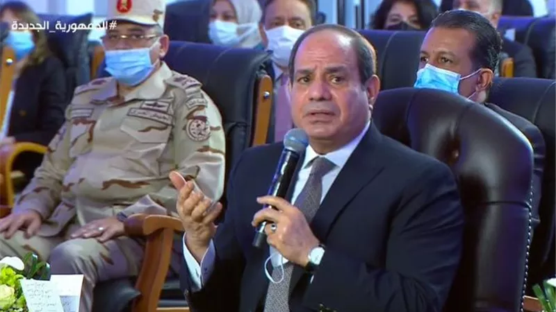 الرئيس السيسى: الأمن القومى فى مصر كاد أن يتأثر بسبب مشكلة الكهرباء فى 2013 و2014