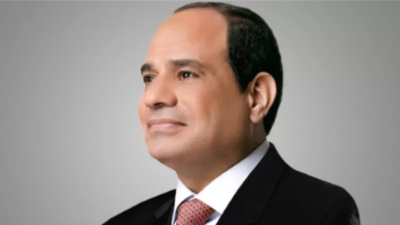 وصول الرئيس السيسي لمقر افتتاح مشروعات استصلاح وزراعة الأراضي بتوشكى