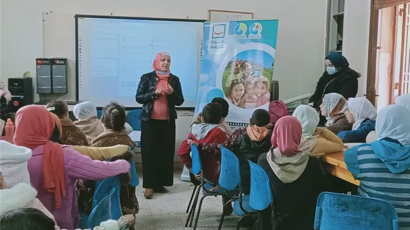 (وفرها ...ورشدها) وصلت قرى حياة كريمة بناصر