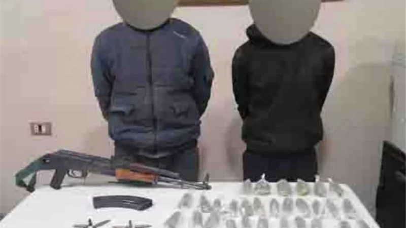 بسلاح ومخدرات .. ضبط شخصين بالمنوفية