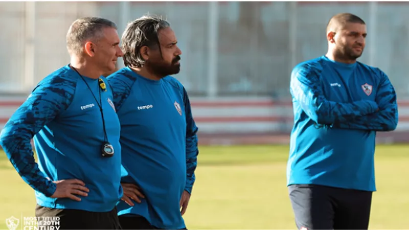 مران الزمالك.. أمير عزمي يقود تدريبات الفريق فى غياب كاريترون