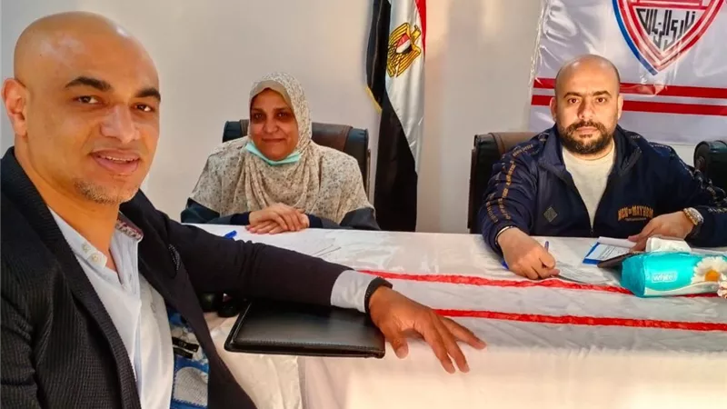 الحسيني سمير يتقدم بأوراق ترشحه في انتخابات الزمالك