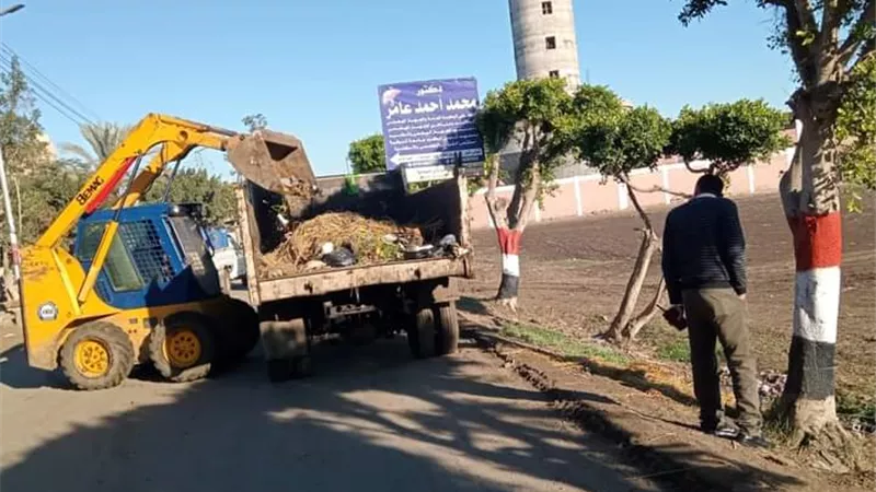 رفع إشغالات وغلق مراكز دروس خصوصية في كفر الشيخ..صور