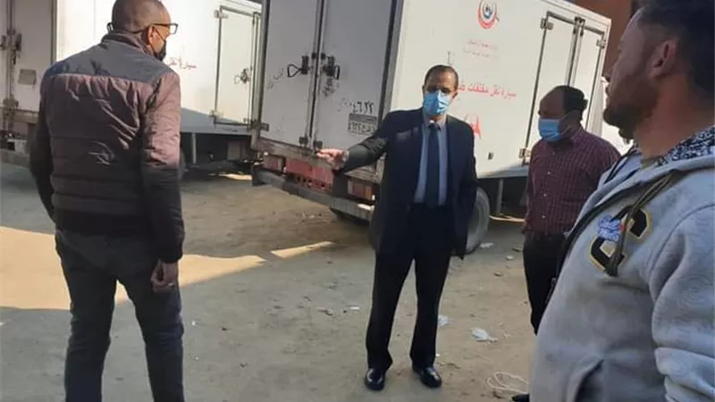 وكيل الصحة بالقليوبية يتفقد مجمع محارق النفايات الطبية بأبو زعبل