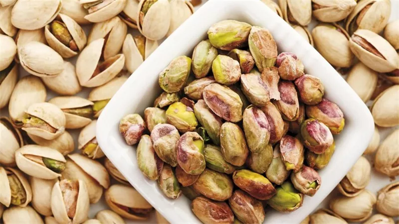 الفستق مفيد للقلب والأوعية الدموية وحرق الدهون